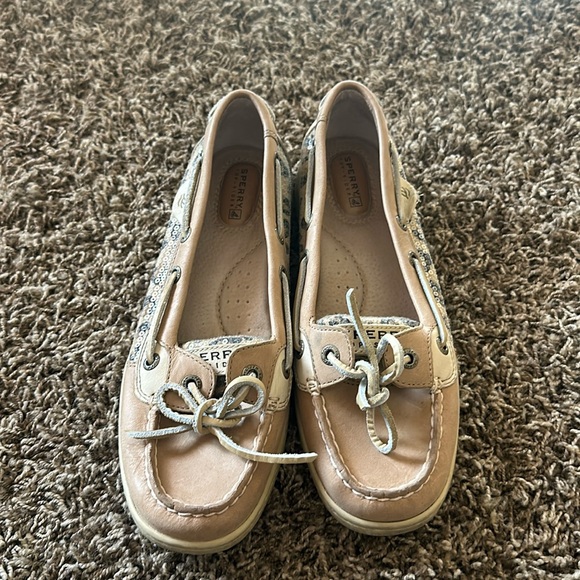 Sperry Leopard Boat Shoe - Picture 1 of 3